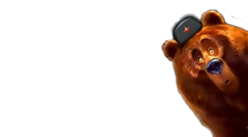 Изображение медведя в русской шапке, символизирующего приветственный бонус в Казино Volna.